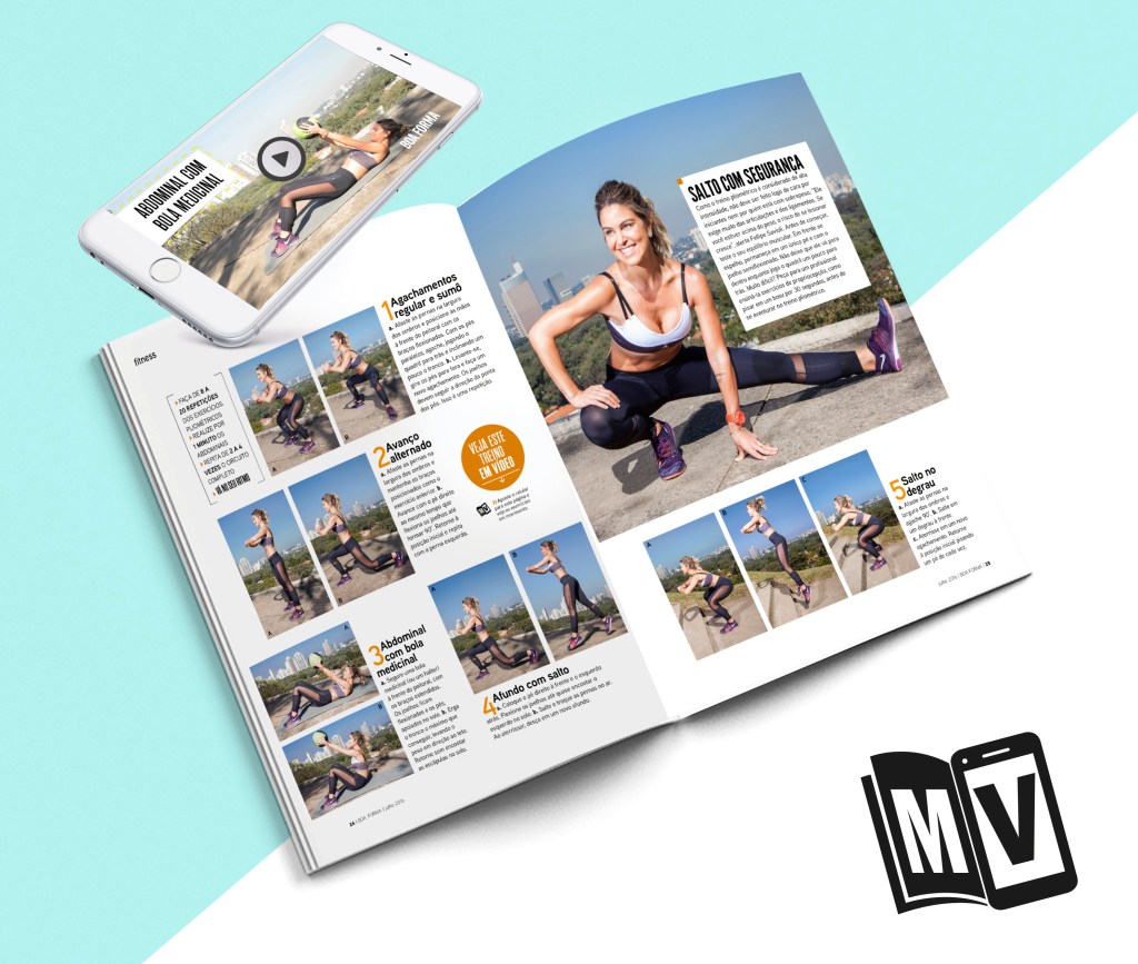 Mobile view: assista aos vídeos exclusivos de BOA FORMA no seu celular