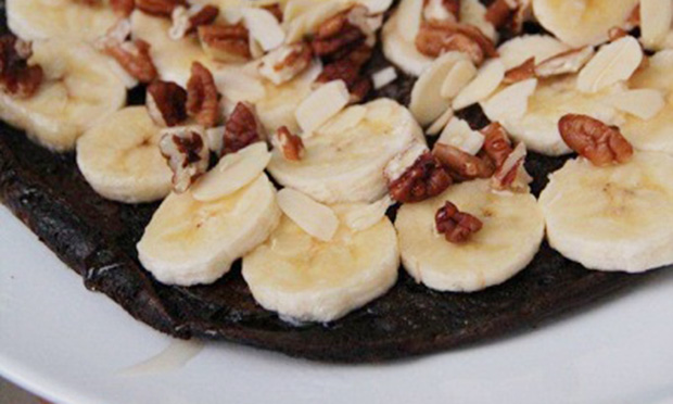 Panqueca proteica de açaí
