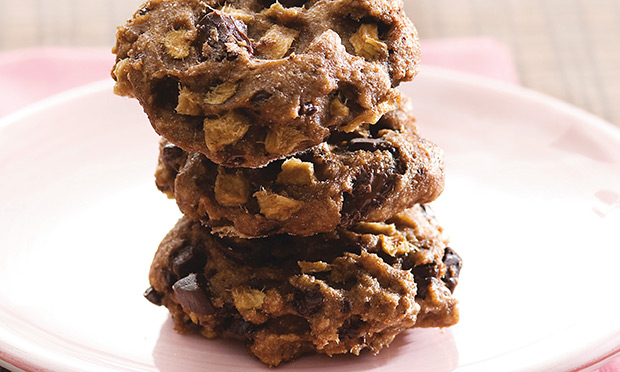 Cookie de maçã com chocolate