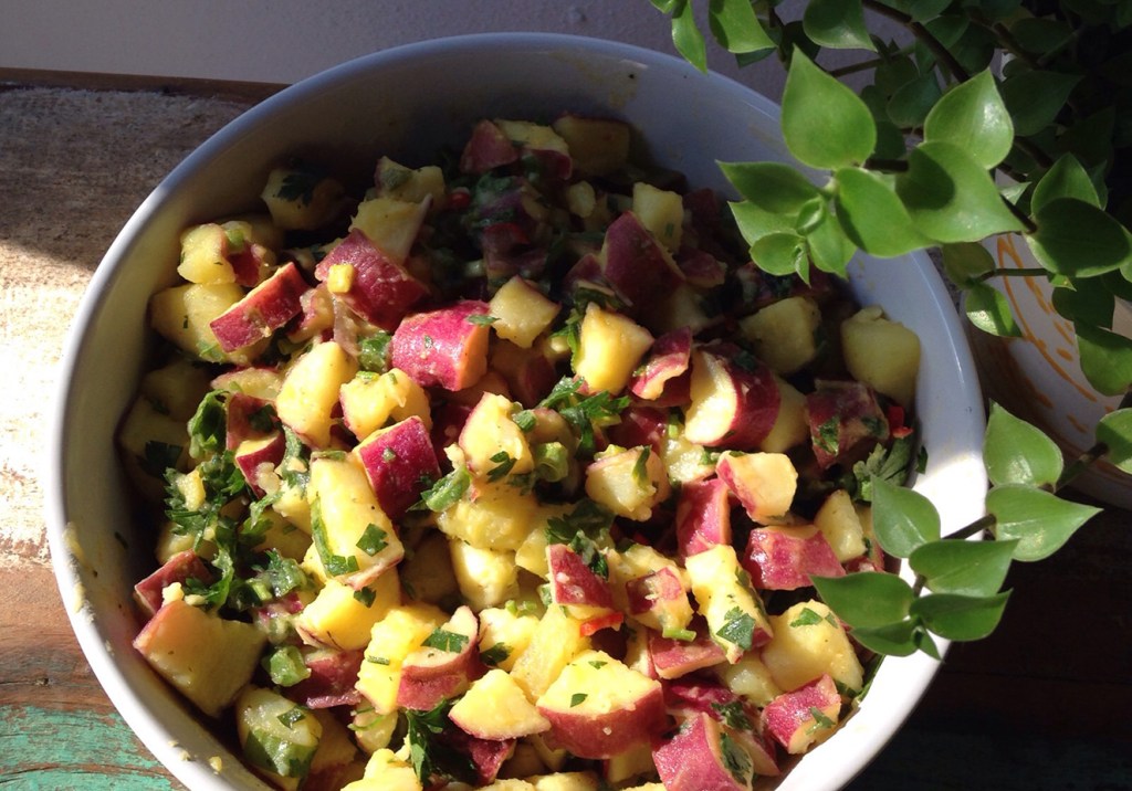 Salada de batata-doce