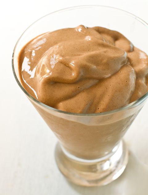 Creme de cacau com abacate