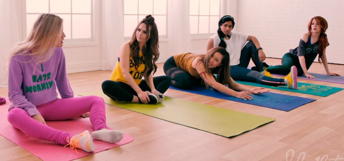 Princesas da Disney na academia