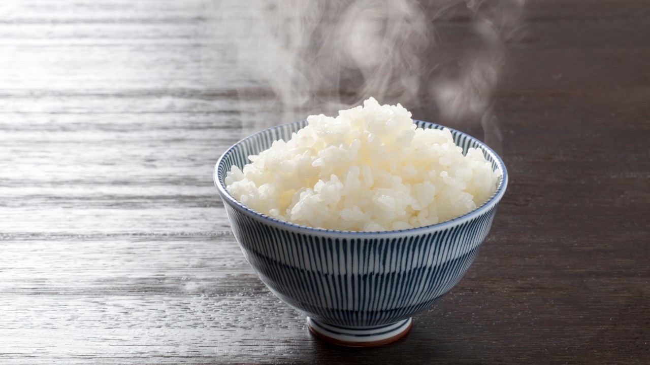 Pote de arroz quente