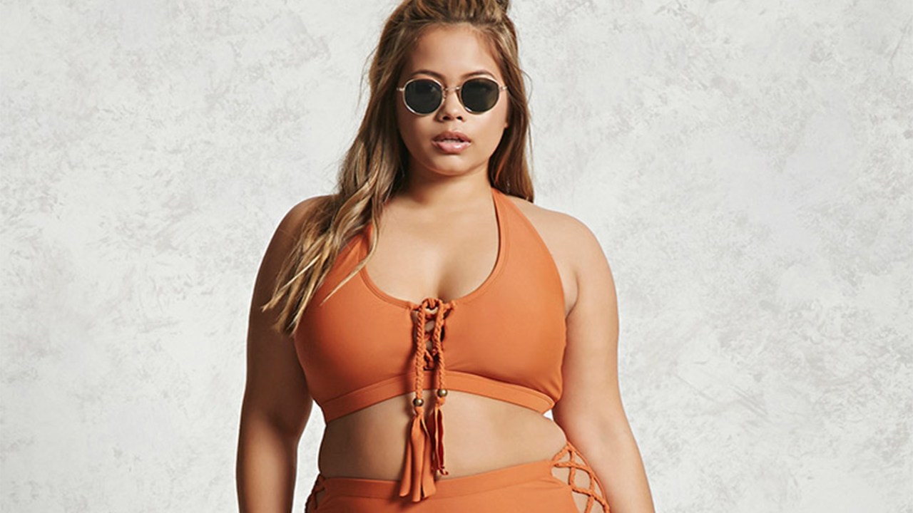 Biquíni plus size forever 21