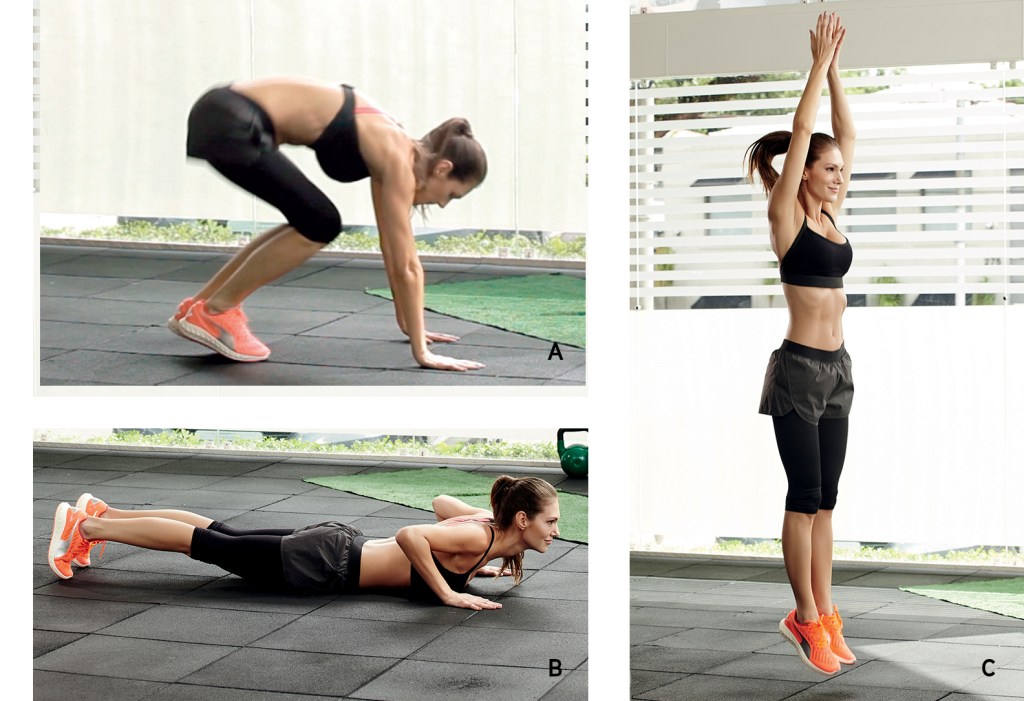 fitness-cross-burpee burpee com salto