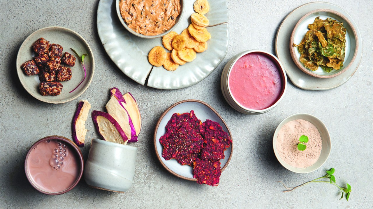 Snacks veganos dieta