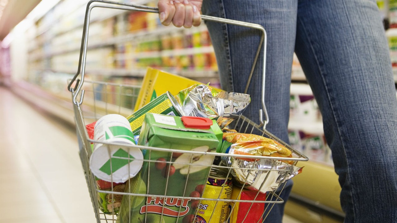 cesta de supermercado