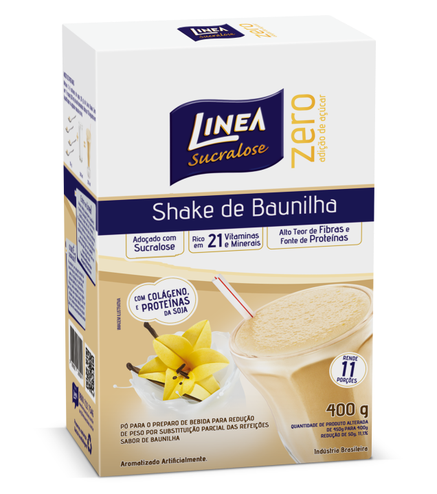 Depois do treino, é hora de repor as perdas musculares com o Shake Linea. Misture com leite.