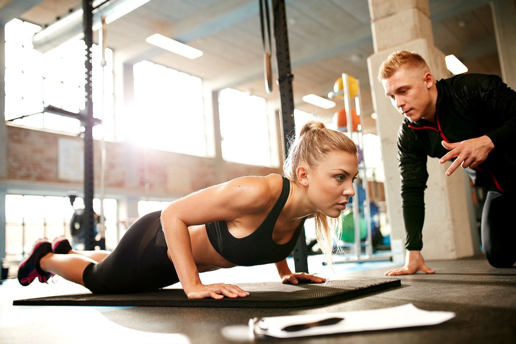 Treino com personal trainer