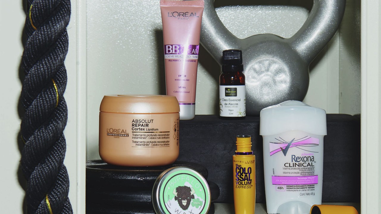 Produtos de beleza das fit girls