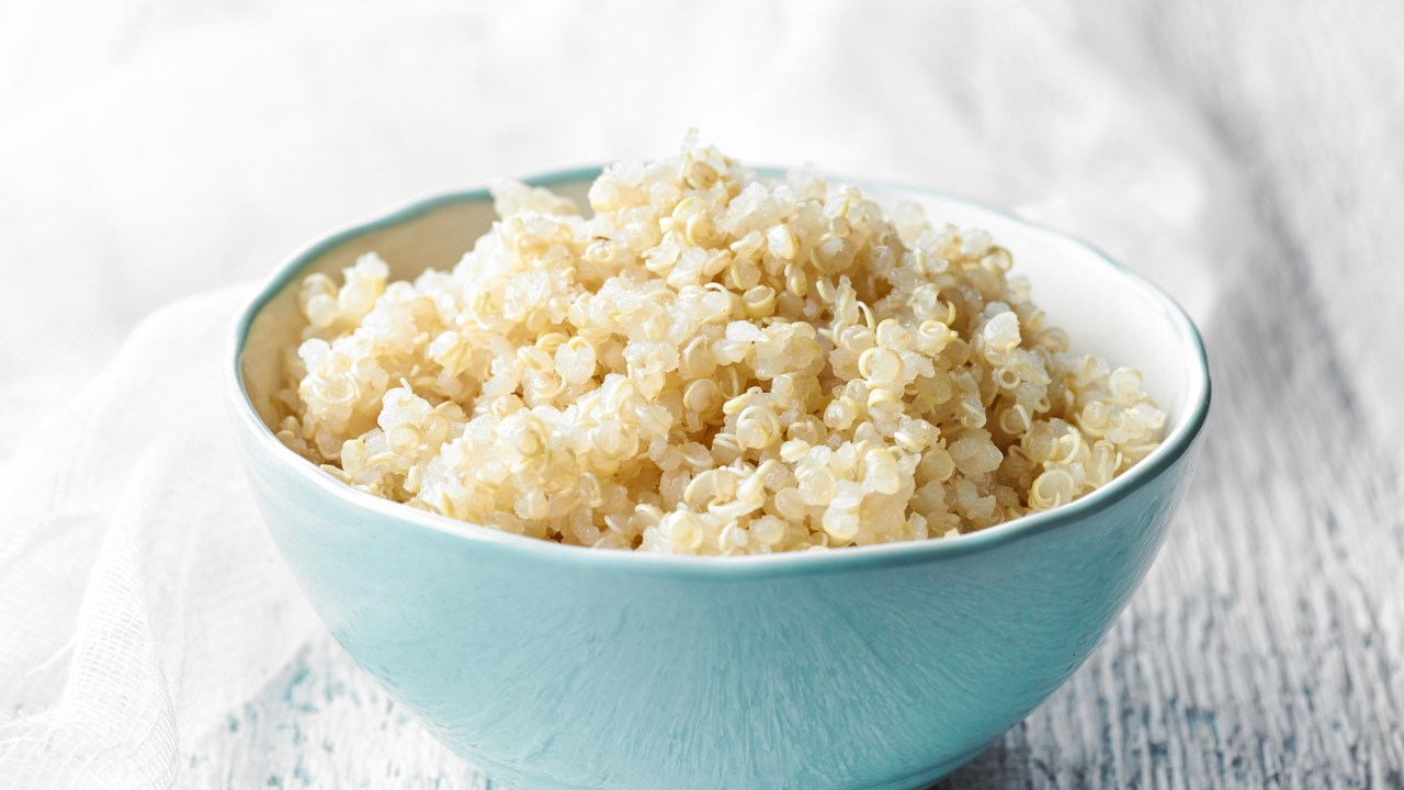 Quinoa no pote