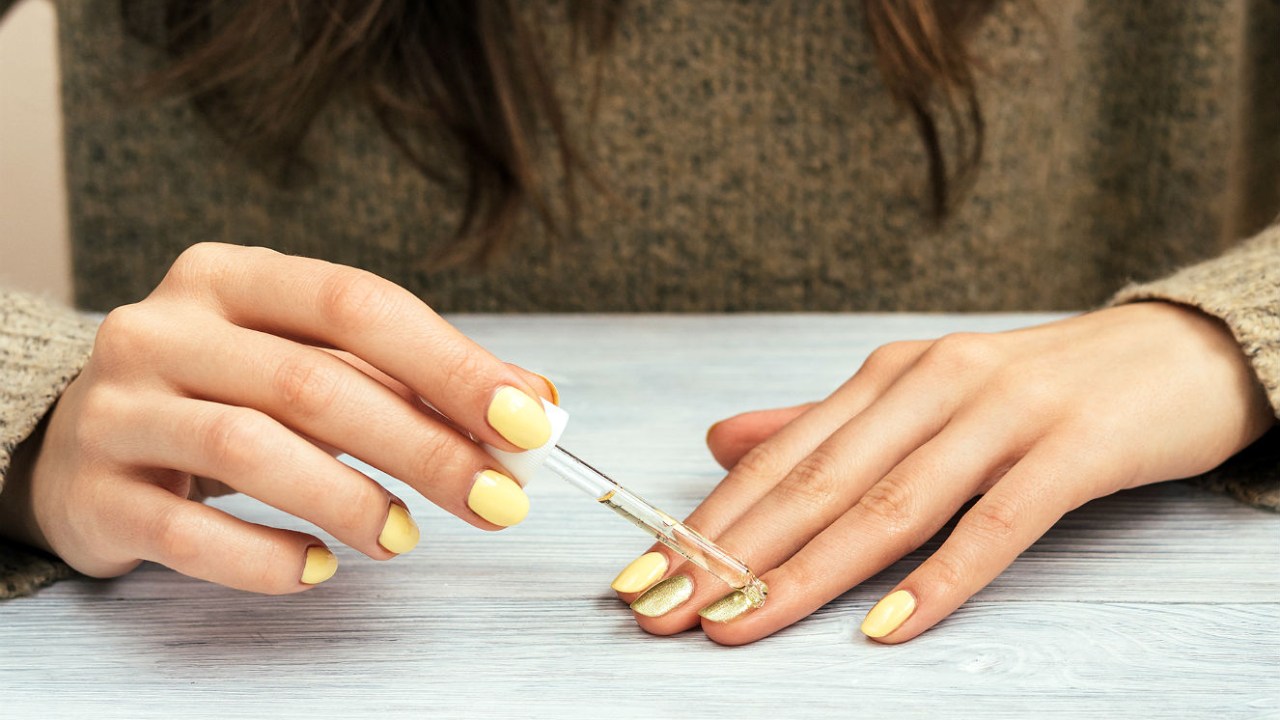 Hidratação das unhas