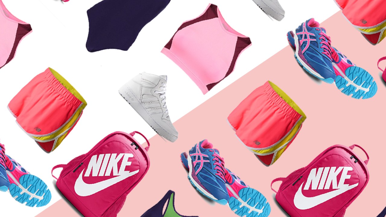 Peças esportivas em promoção