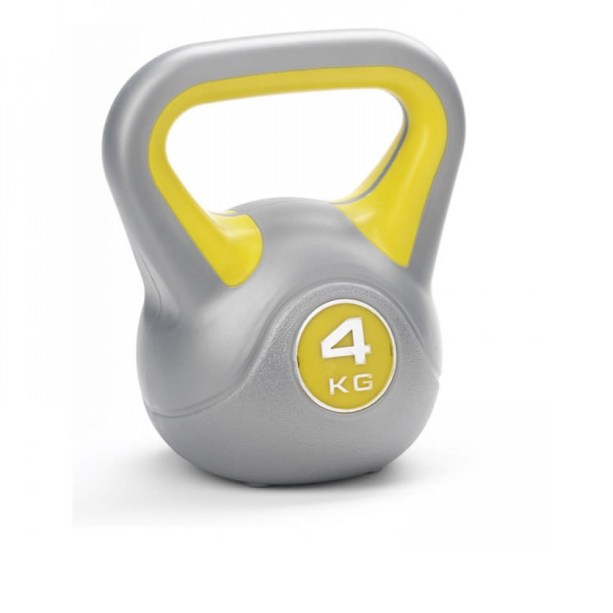 Kettlebell, ProAction; R$ 118, disponível em (www.proactionsports.com.br) Kettlebell, ProAction; R$ 118, disponível em (www.proactionsports.com.br)