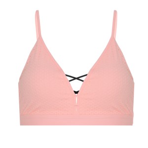 CEA_top feminino esportivo ace com micro furos e tiras cruzadas decote v rosê_R�59.99 top feminino esportivo ace com micro furos e tiras cruzadas decote v rosê