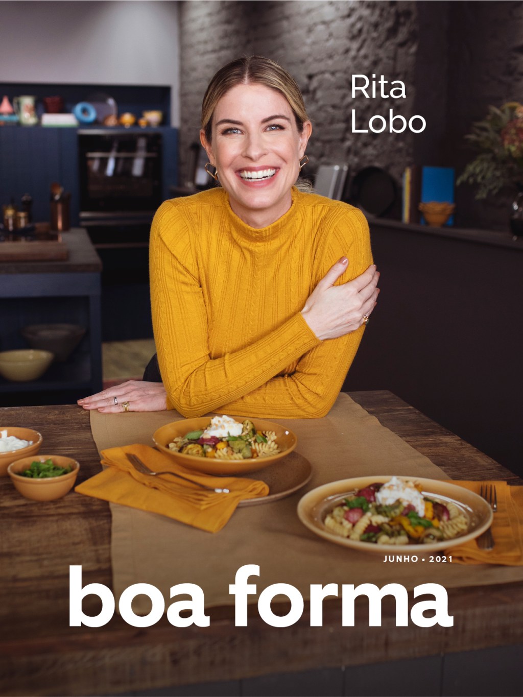 Rita Lobo: capa de junho da Boa Forma