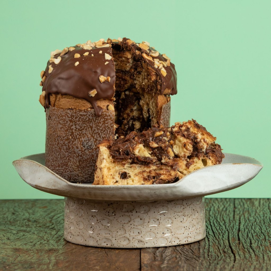 Gallette – Panetone recheado com ganache cremosa de figo turco e vinho panettone gallete
