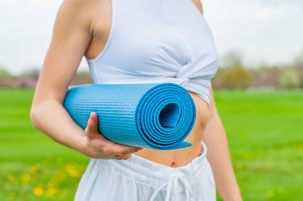 como escolher o mat de yoga