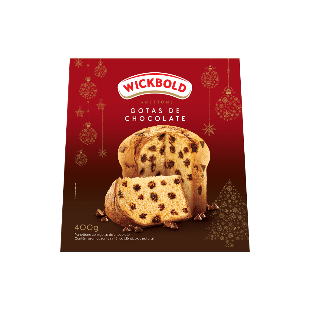 Chocotone gotas de chocolate Wickbold