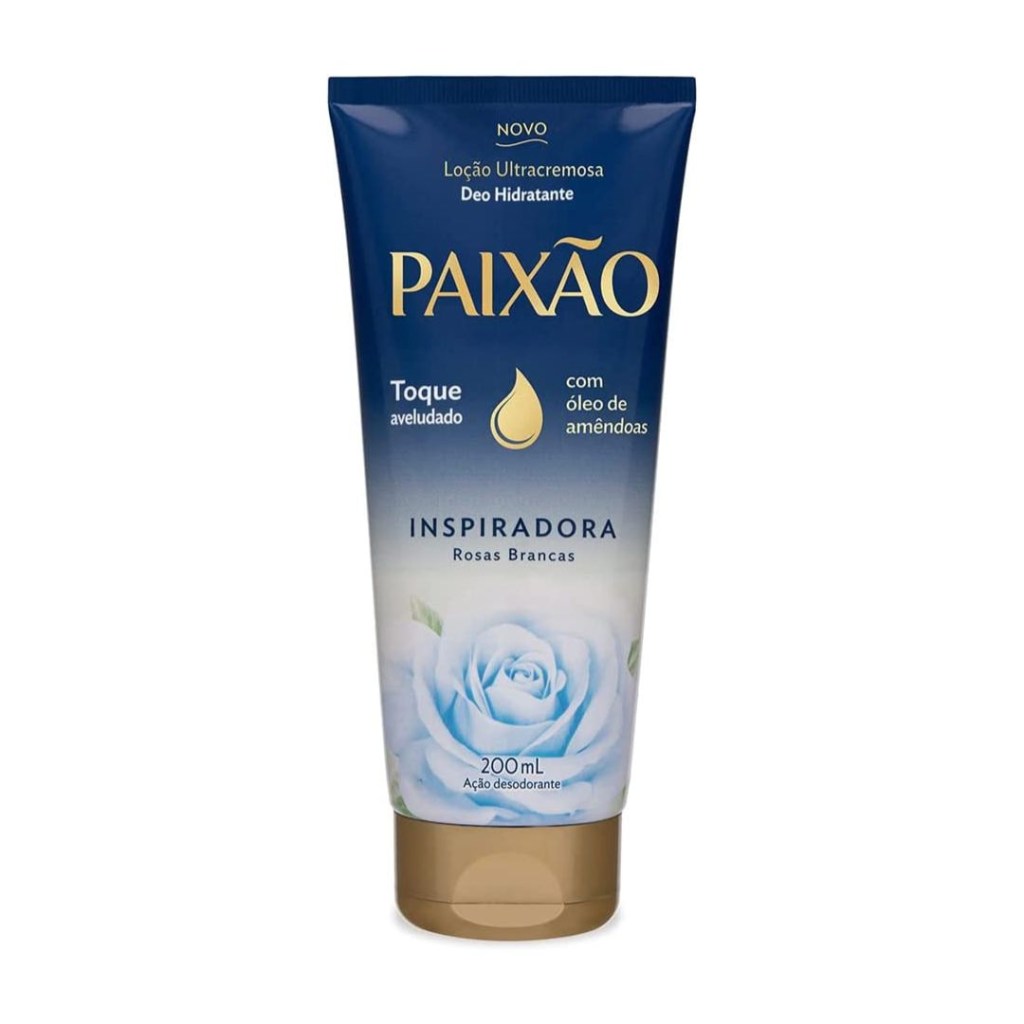 paixão Loção Hidratante Paixão Inspiradora Rosas Brancas