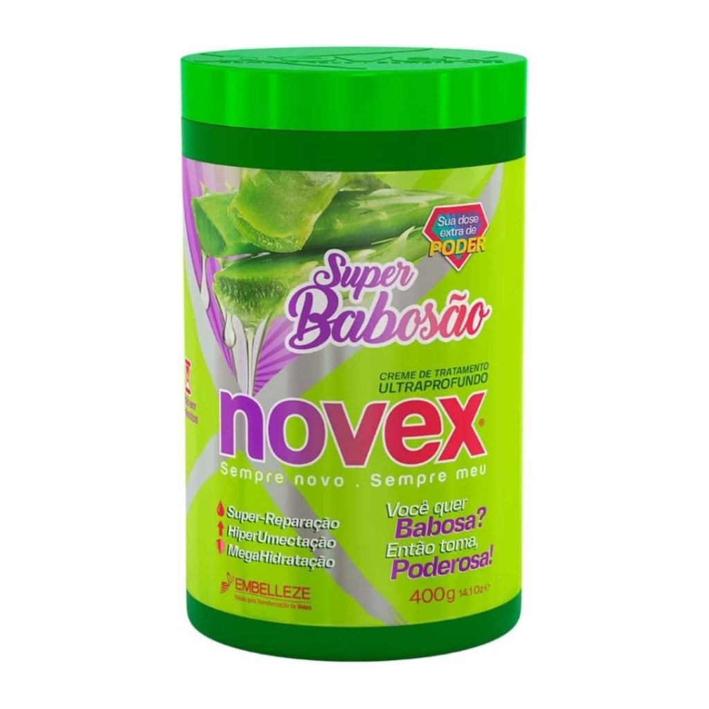 novex super babosão Novex Creme de Tratamento Super Babosão