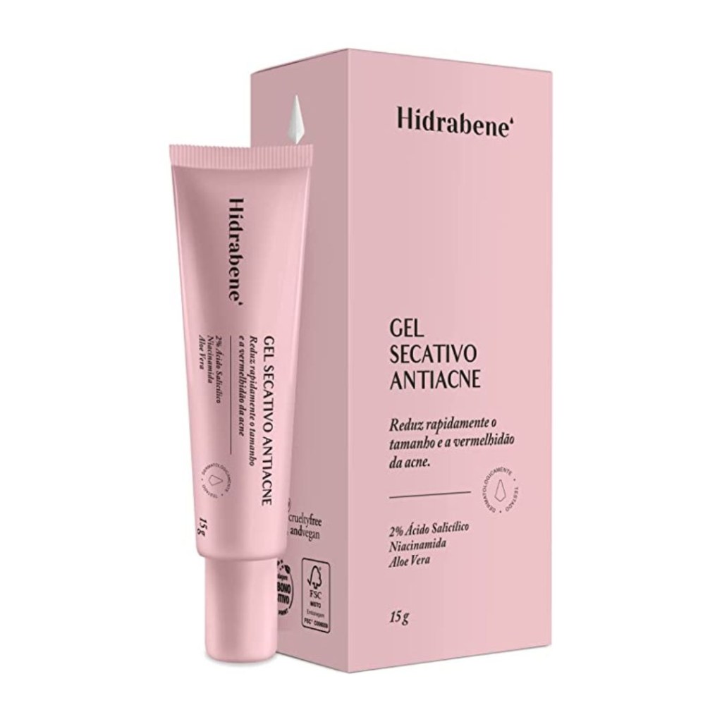 Hidrabene Gel Secativo Acne