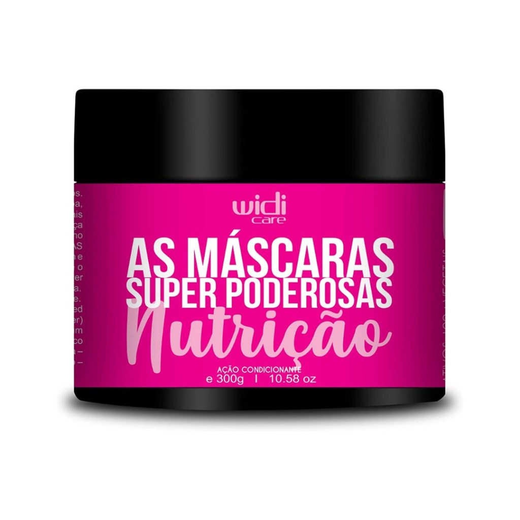 As Máscaras Super Poderosas Nutrição Widi Care