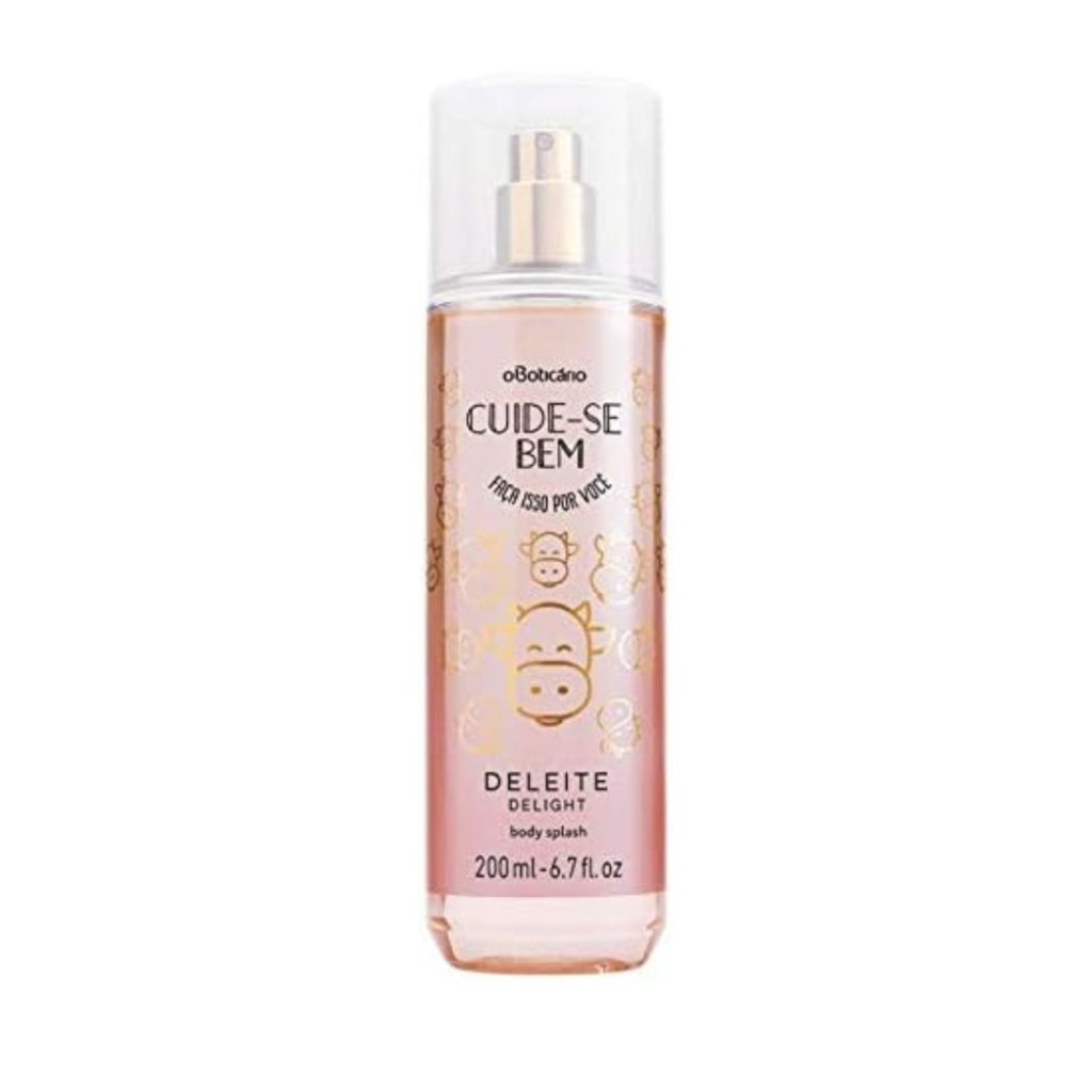 deleite oboticário Body Splash Cuide-Se Bem Deleite