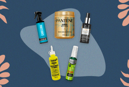 Veja sugestões de produtos para o cabelo crescer