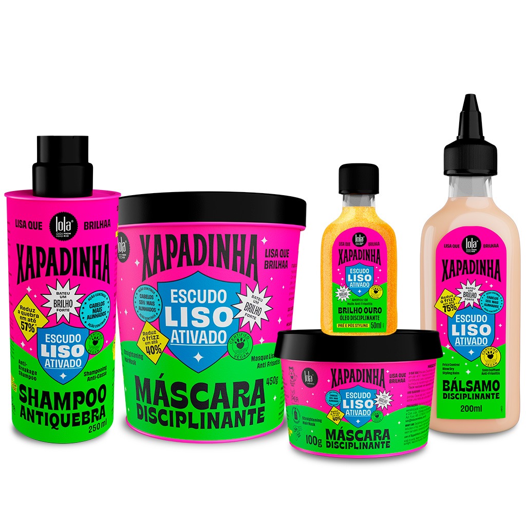 Linha completa Xapadinha Linha Xapadinha