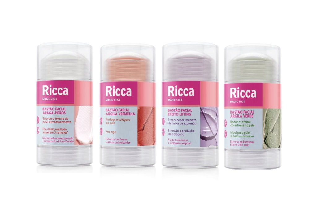 riccas bastões novos bastões faciais da Ricca