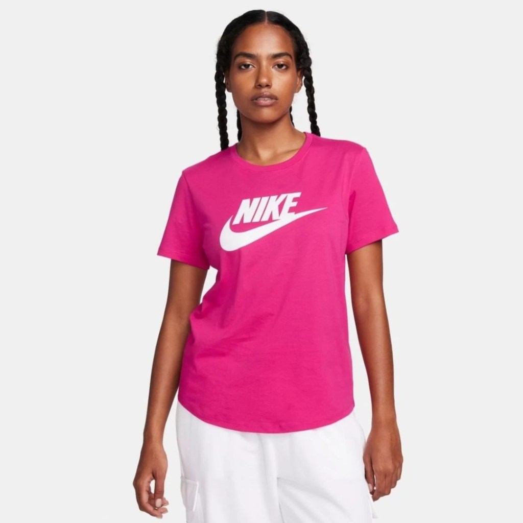 camiseta rosa nike