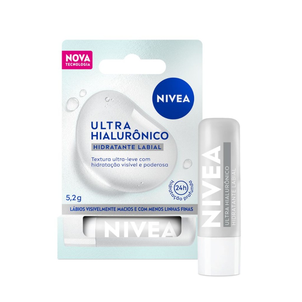 hidratante labial ultra hialurônico nivea