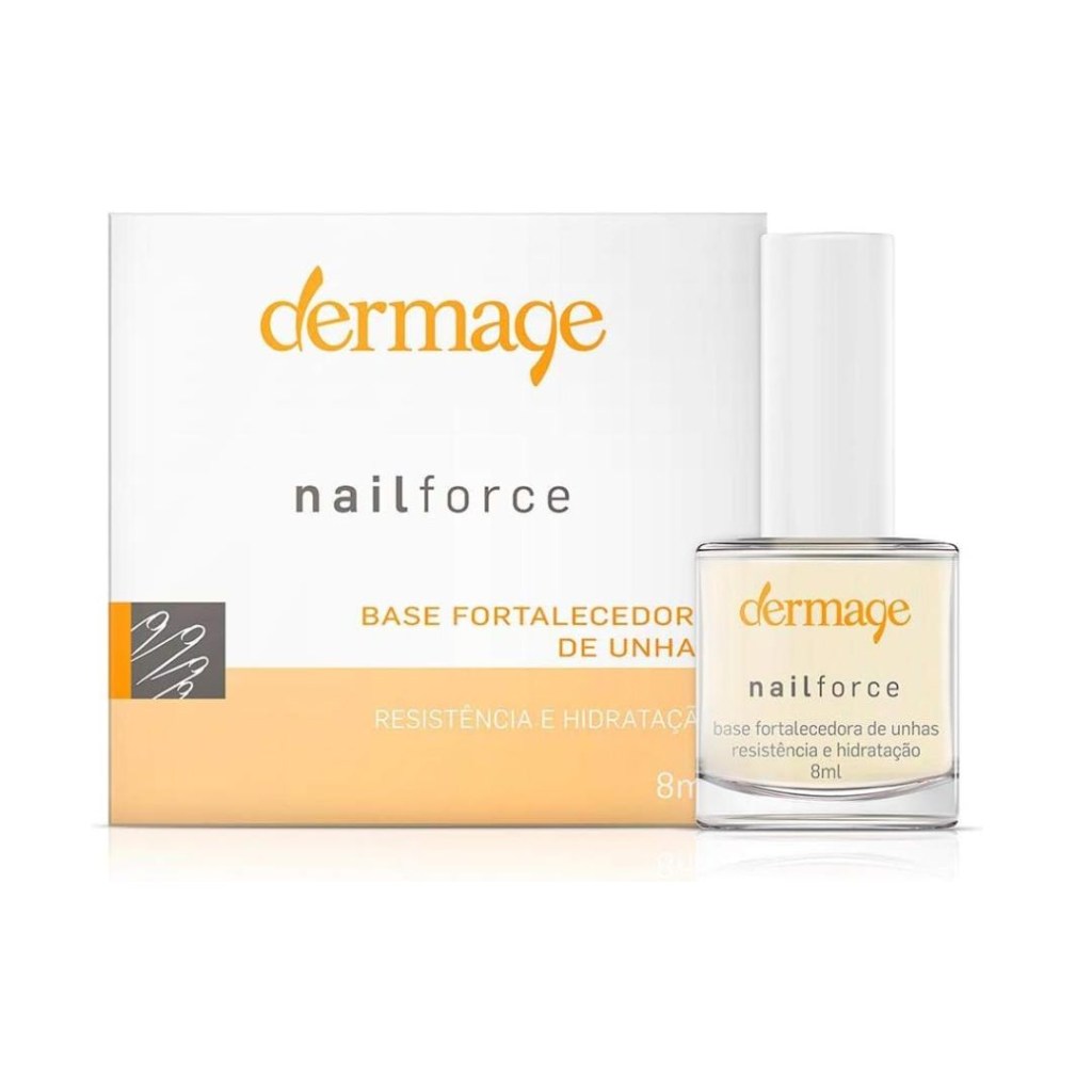 dermage base fortalecedora de unhas Base Fortalecedora Nail Force