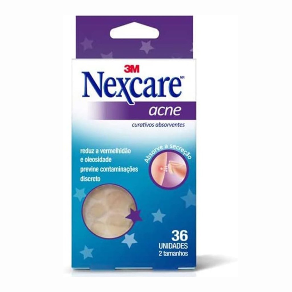 Curativos Absorventes Para Acne 3M Nexcare