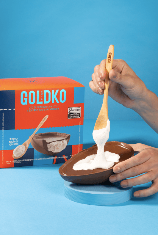 Goldko Ovo de Colher Mashmallow