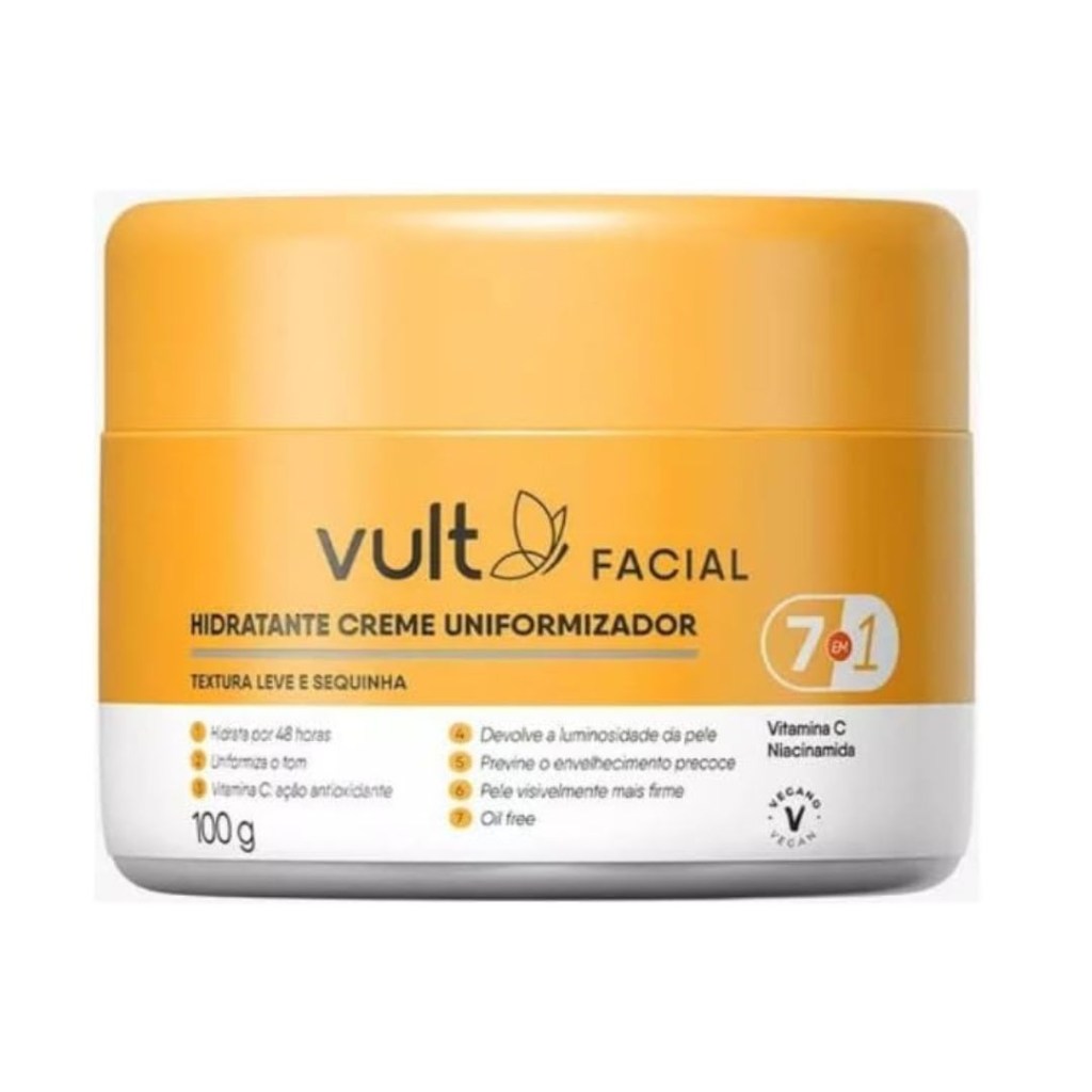 vult hidratante facial com vitamina C Vult