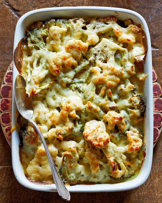 couve-flor gratinada couve-flor gratinada