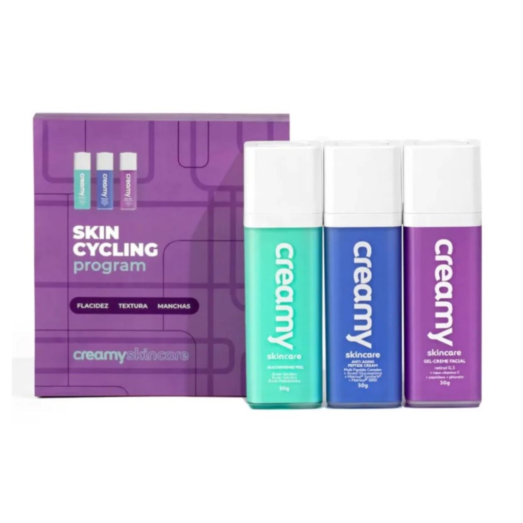 creamy creamy trio skin cycling