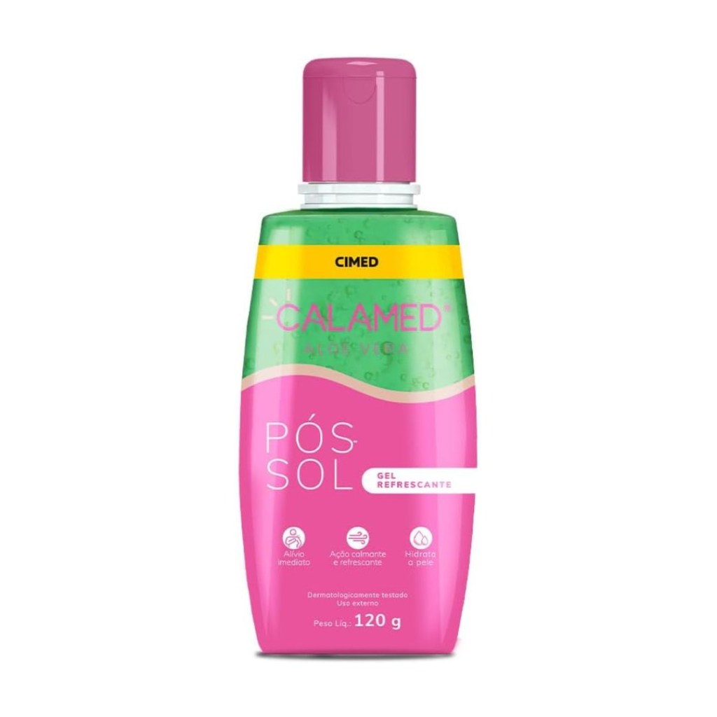 pós sol calamed Pós-Sol Aloe Vera Gel Hidratante