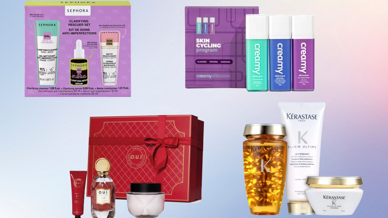 kits de beleza para presente no fim de ano