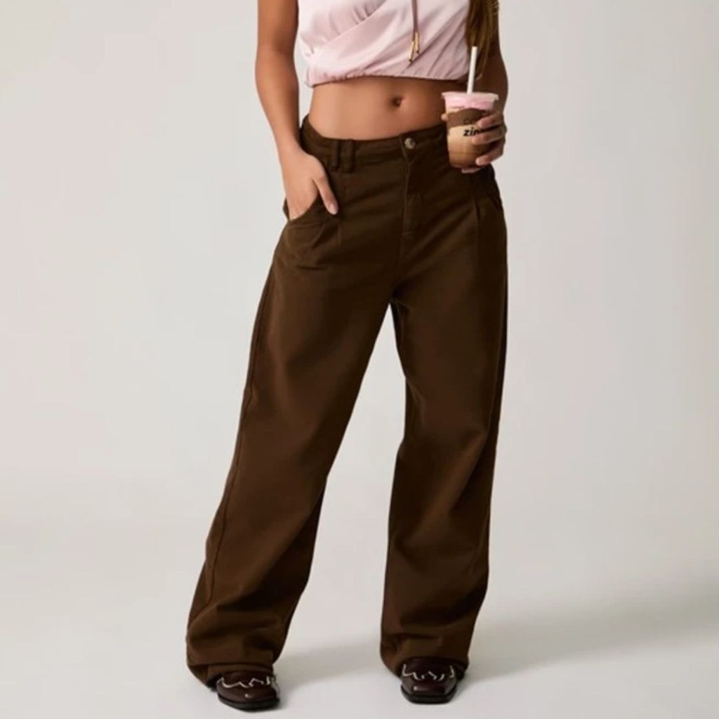 las clothing calça sarja gioh Calça Sarja Pregas Gioh