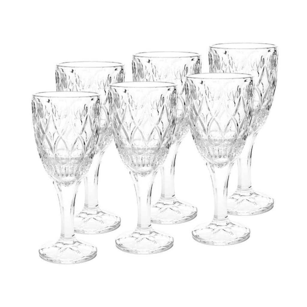 taças taças de cristal para mesa posta de natal