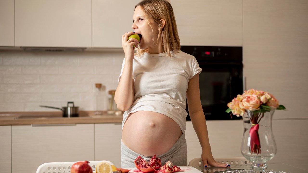 alimentação durante a gravidez