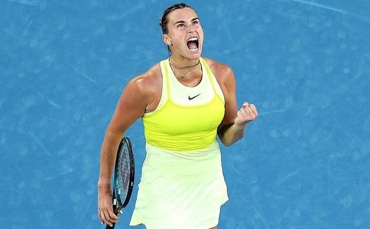 Veja os vídeos de treinos da tenista Aryna Sabalenka