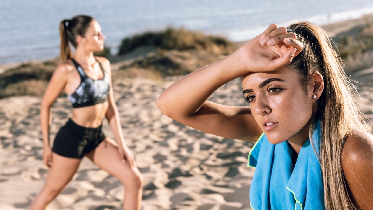 exercícios para fazer na areia praia