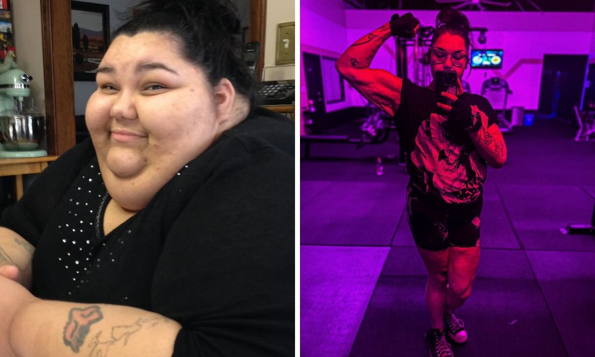 mulher de 31 anos que perdeu 190 kg