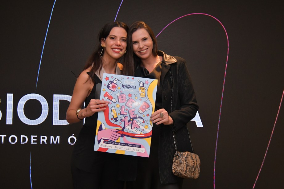 Larissa Serpa, editora-chefe de Boa Forma, e Thais Guerra, gerente de Marketing da Bioderma |