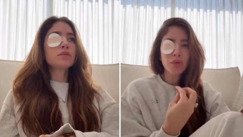 Romana Novais alerta para lesão ocular após fazer lash lifting nos cílios