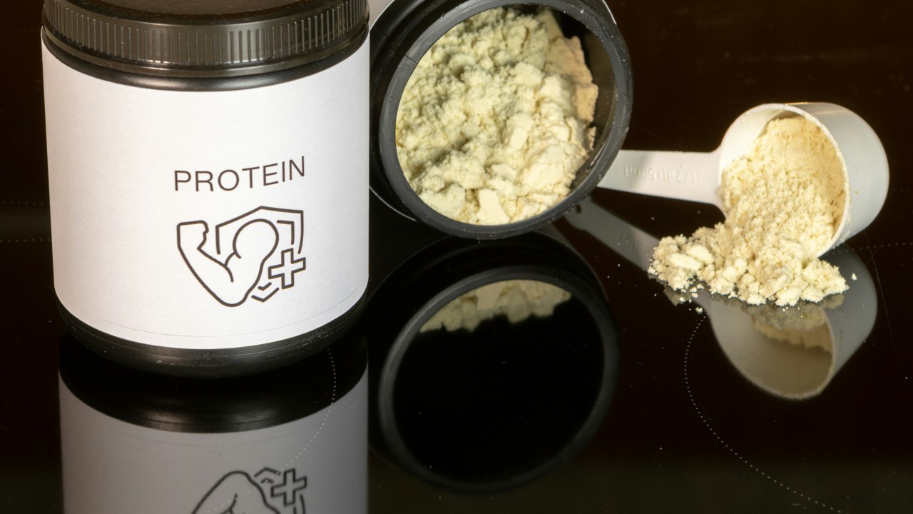 Scoops de whey Protein